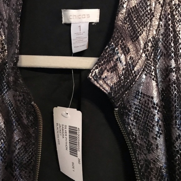 Chico’s Python Jacket - Picture 5 of 9